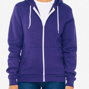 American Apparel Unisex Flex Fleece Zip Hoodie